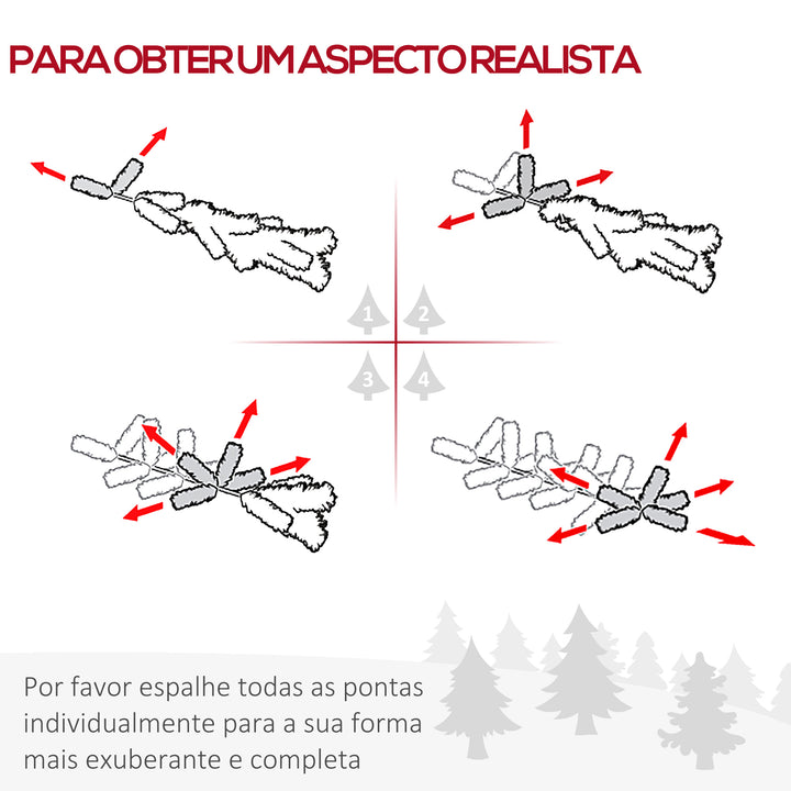 Árvore de natal Φ55x180cm