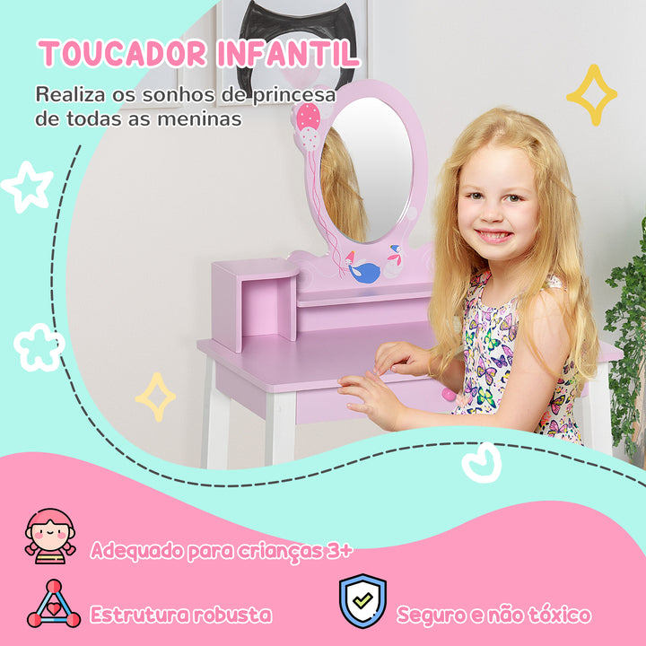 Toucador Infantil Princesa
