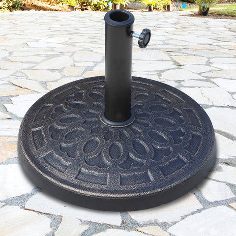Guarda-sol Base Resina Bronze F44 x 34cm