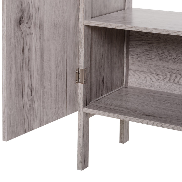 Armário Baixo com 2 Portas para Banheiro 60x30x70 cm