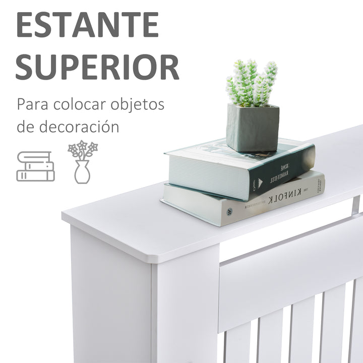 Cobertura de radiador MDF moderno 112x19x81cm