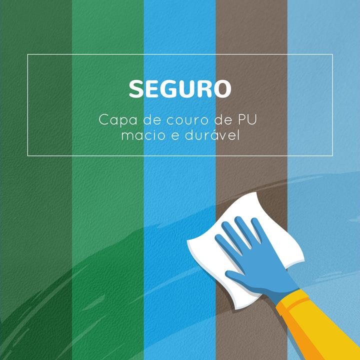Conjunto de 6 Blocos de Espuma para Crianças de 12-36 Meses Blocos de Construção Brinquedo Educativo Infantil para Escalar Multicor
