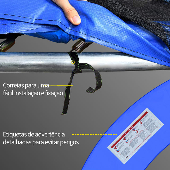 Capa elástica de Proteção da borda da cama 244 cm Multicolor