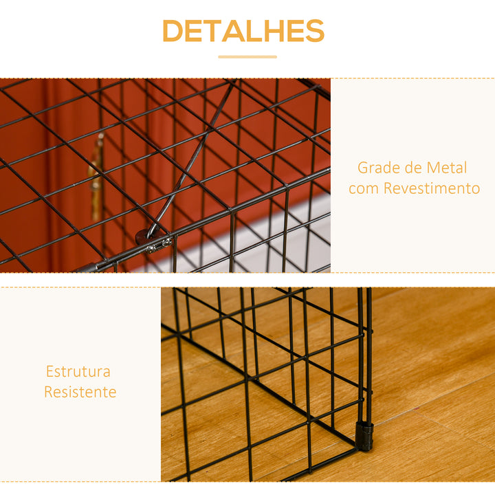 Protetor de Lareira com Comprimento Ajustável Barreira de Segurança para Lareira com Grade de Metal 81,5-160x44x68cm Preto