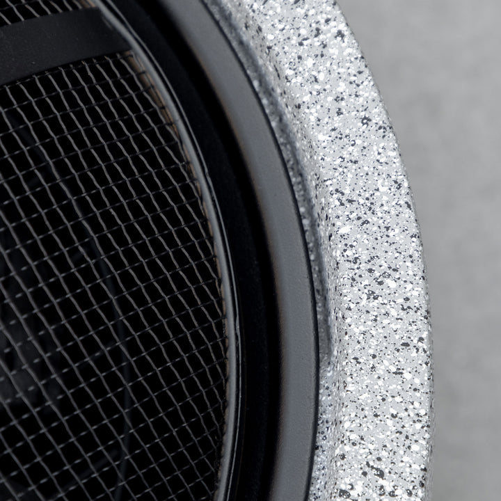 Brasero Exterior Redondo Brasero para Jardim com Atizador Protetor de Faíscas Grade e Pegador para Varanda Campismo Ø45x34 cm Cinzento