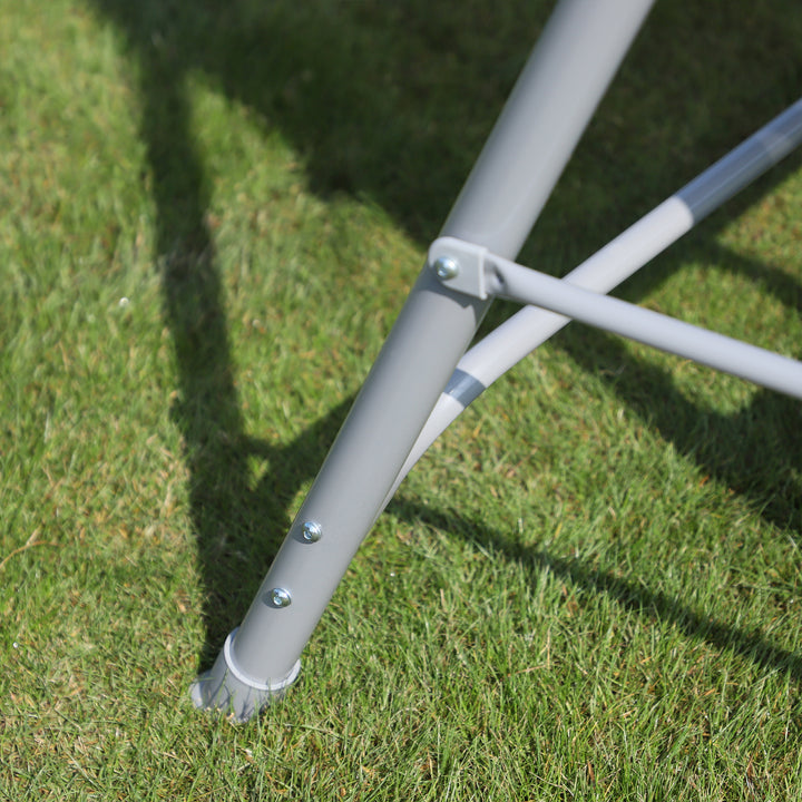 Baloiço Jardim de 3 Lugares com Toldo Ajustável Encosto Respirável e Estrutura de Metal para Terraço Balcão Exterior Carga 200kg 171x108x154cm Marrom