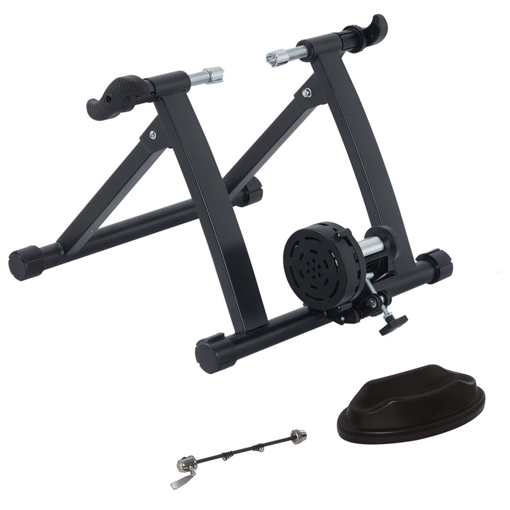 Bicicleta de Treinamento com Rolo Que Dobra Resistência Ajustável Treinador de Ciclismo Aço Bicicleta Interior
