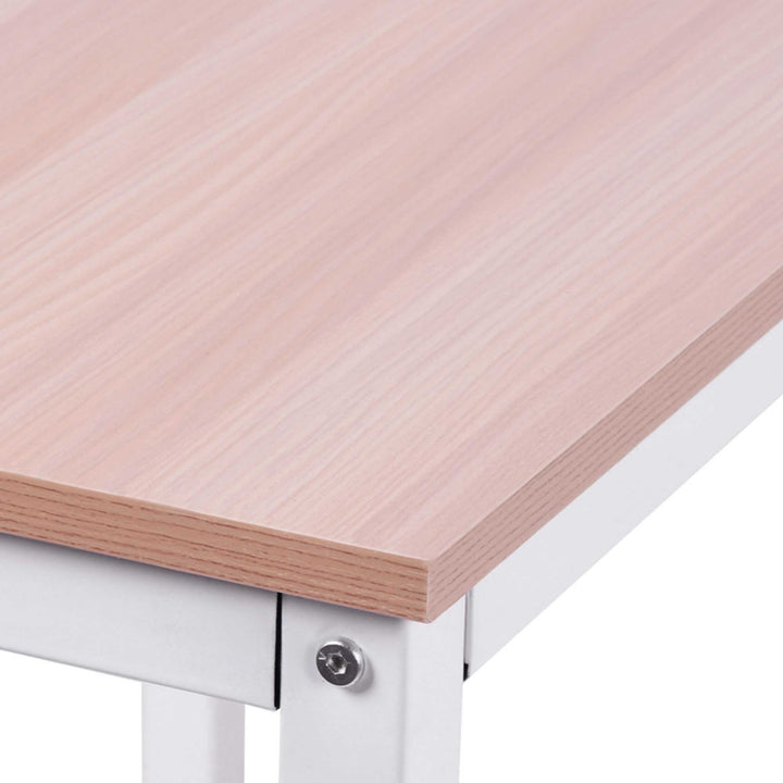 Mesa de computador PC Mesa de escritório formulário de tabela de canto L Armação de Aço 150x150x76cm