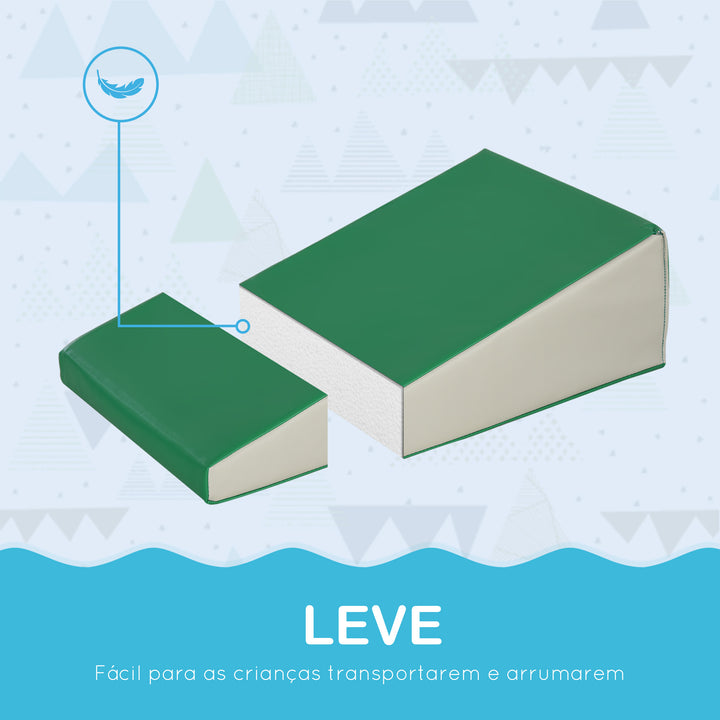 Conjunto de 5 Blocos de Psicomotricidade para Crianças Blocos de Construção Figuras de Construção Brinquedo de Aprendizagem para Escalar Gatear Multicor