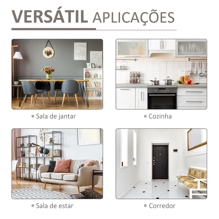 Aparador Armário de Cozinha Aparador de Cozinha com Porta de Correr de Celeiro Suporte para 6 Garrafas e 2 Gavetas Estilo Rústico para Sala de Jantar 80x39x86 cm Branco e Madeira