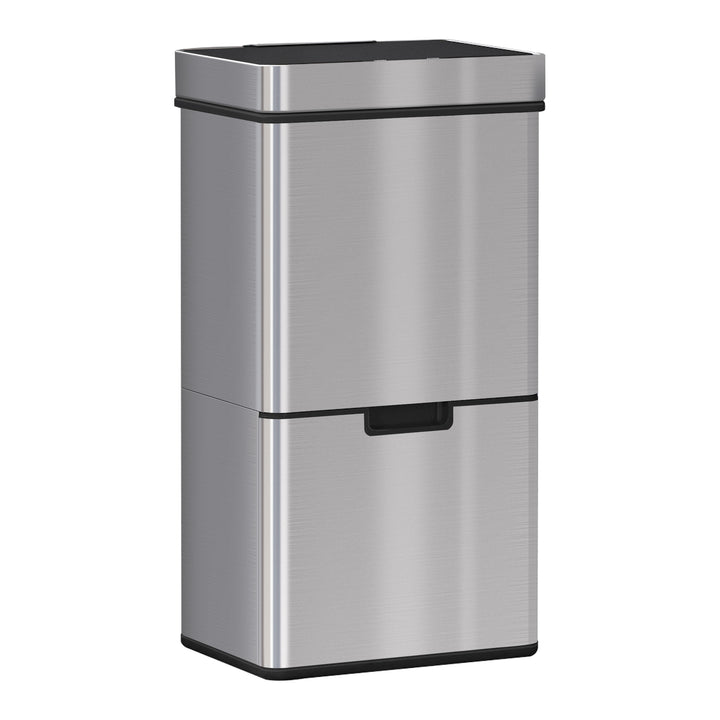 Caixote de Lixo Automático do sensor da abertura da lata de lixo para o quarto 72L da cozinha de aço inoxidável