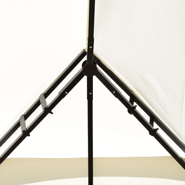 pérgola para jardim 300x400x265 cm