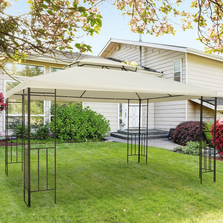 pérgola para jardim 300x400x265 cm