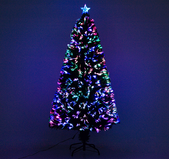 Árvore de Natal Verde F 60 x 150 cm + Luzes LED
