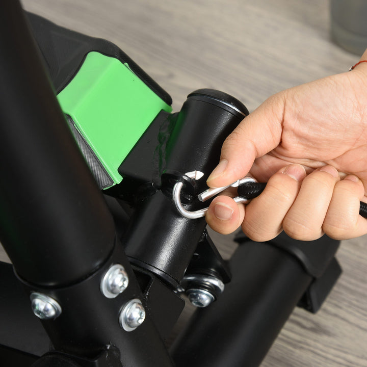 Máquina de Step Stepper Up-Down Máquina de Paso com 2 pedais ajustáveis para os pés 40x48x118cm