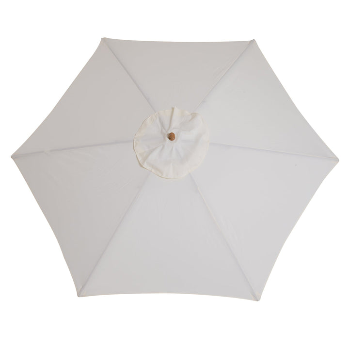 Parasol Pátio Terraço Jardim Diâmetro 250x225 cm Cor Creme