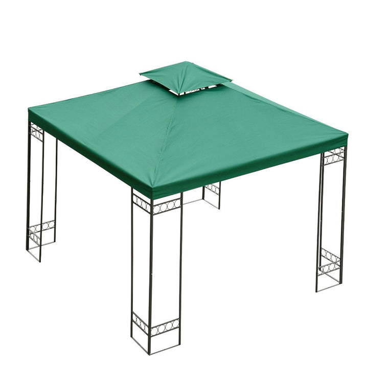 Teto de Reposição para tenda 300x300cm Poliéster Verde Telhado de substituição