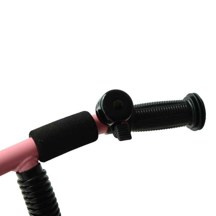 Triciclo para Crianças acima de 18 meses com Campainha Rodas de Segurança 74x49x55 cm Rosa