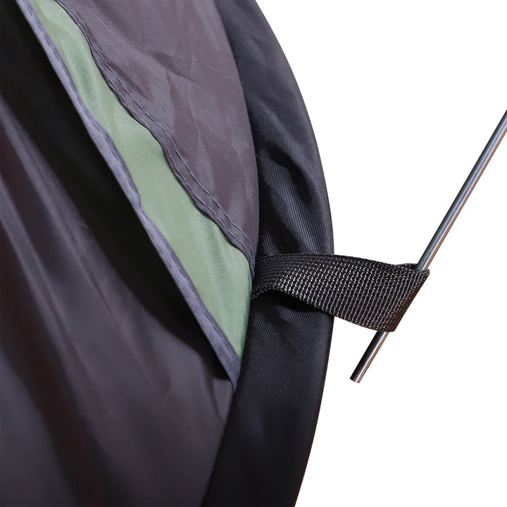 Tenda de campismo para 2 pessoas impermeavel leve com Bolsa Portátil Mosquiteiro 250x150x100cm Verde