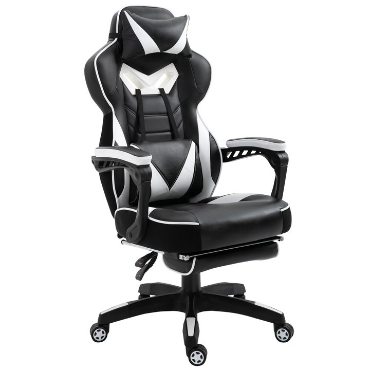 Cadeira Gaming com pousa pés
