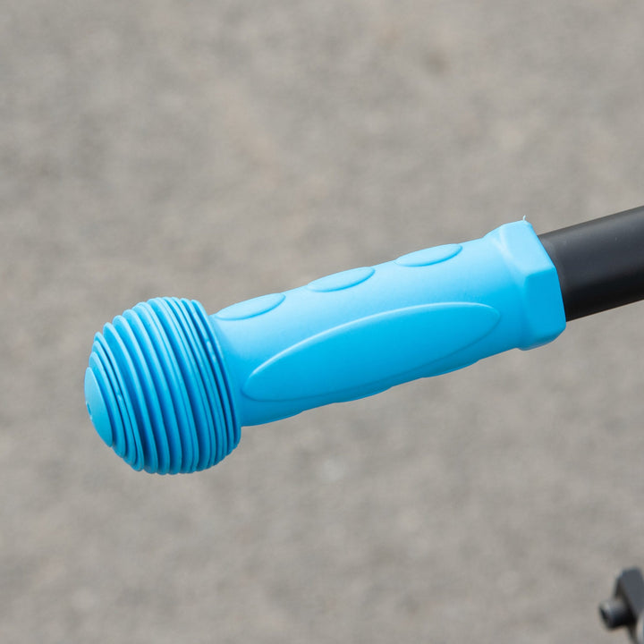 Trotinete Elétrica para Crianças acima de 6 Anos Trotinete Elétrica Dobrável com Altura Ajustável Bateria 24V Velocidade Máxima 8km/h Carga Máxima 50kg 71x36,5x75-80cm Azul