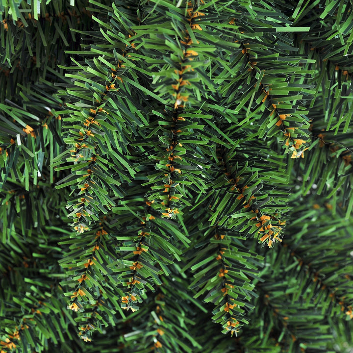 Árvore de natal F46x150cm Artificial Pinheiro Decoração de Natal com suporte de plástico 294 Ramos Verde PVC