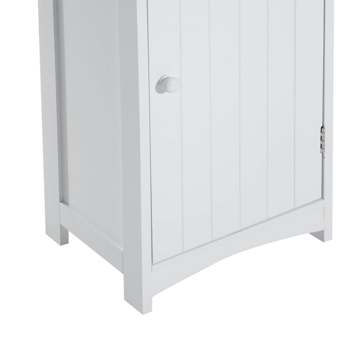 Armário Polivalente – Cor: branco - Madeira – 34 x 24 x 170 cm