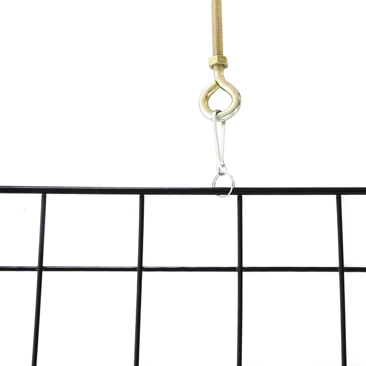 Protetor de Lareira com Comprimento Ajustável Barreira de Segurança para Lareira com Grade de Metal 81,5-160x44x68cm Preto