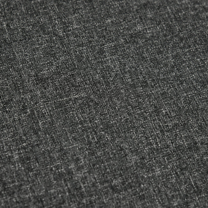 Conjunto Móveis de Jardim Vime Conjunto de 4 Peças de Móveis de Exterior com Sofá de 2 Lugares Poltrona Individual e Mesa de Centro para Varanda Pátio Preto