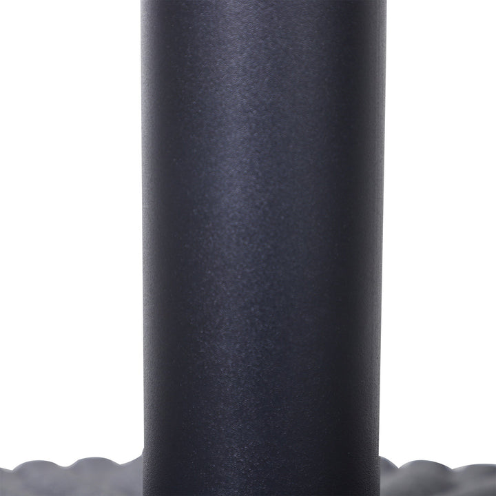 Base de guarda-sol para postes de diferentes diâmetros preto