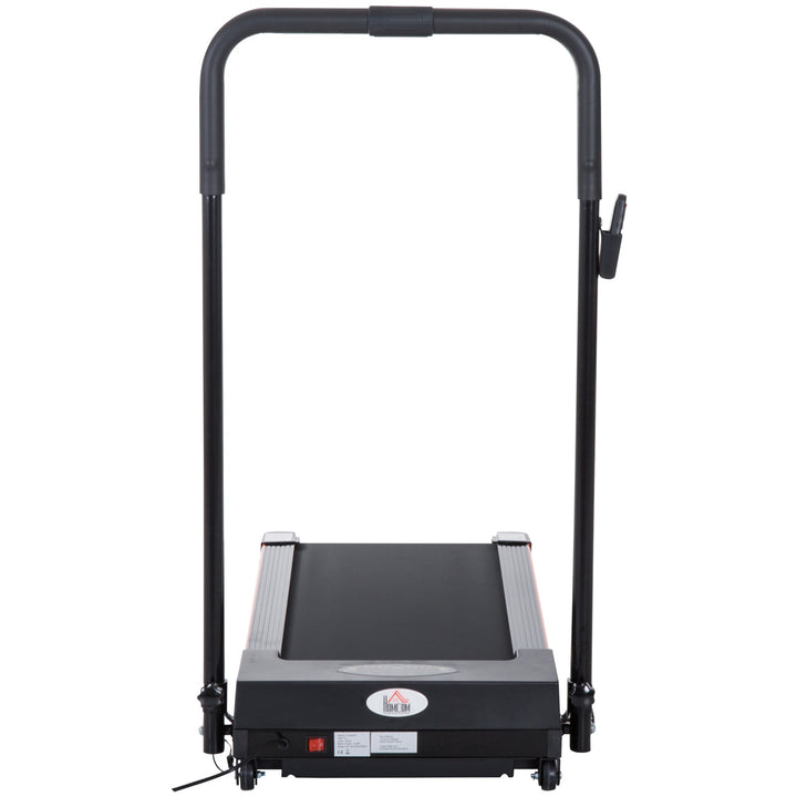 Esteira elétrica 1-6 km / h com tela LCD 101x54x105 cm Preto