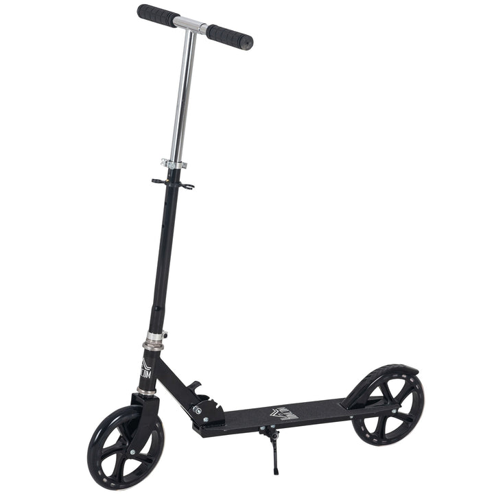 Trotinete dobrável para crianças acima de 5 anos de altura ajustável com freio 88x37x75-100 cm Preto