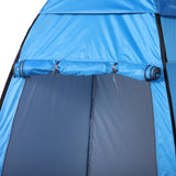 Tenda de acampamento multifuncional leve dobrável e estável à prova d'água com sistema POP-UP 120x120x190 cm Azul