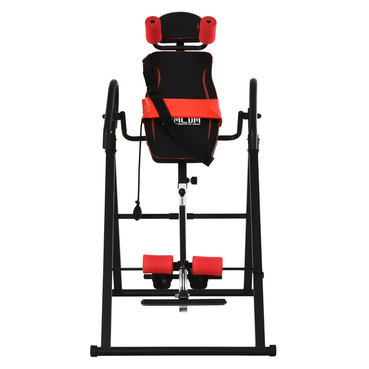 Mesa de Inversão Dobrável com Cintura Acolchoada e Cinto de Segurança Carga Máxima 150 kg