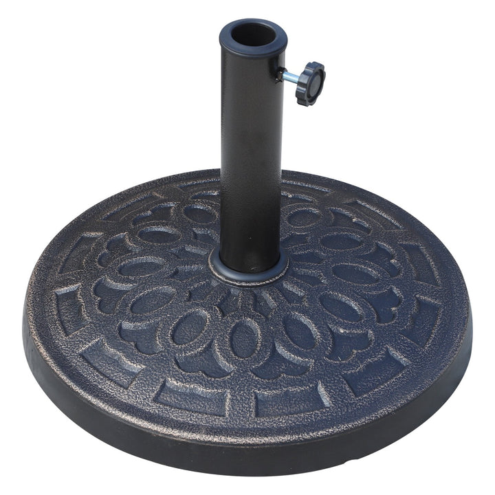 Guarda-sol Base Resina Bronze F44 x 34cm