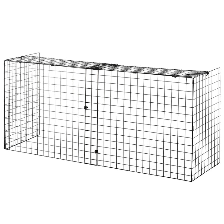 Protetor de Lareira com Comprimento Ajustável Barreira de Segurança para Lareira com Grade de Metal 81,5-160x44x68cm Preto