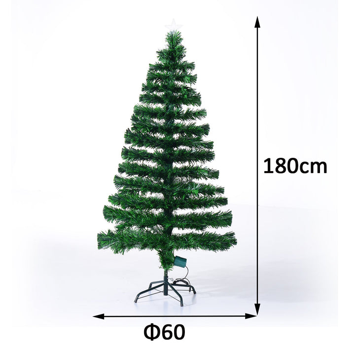 Árvore de Natal Verde F 60 x 150 cm + Luzes LED