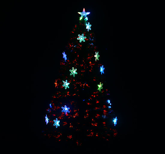 Árvore de Natal Verde F 60 x 150 cm + Luzes LED Árvore Artificial