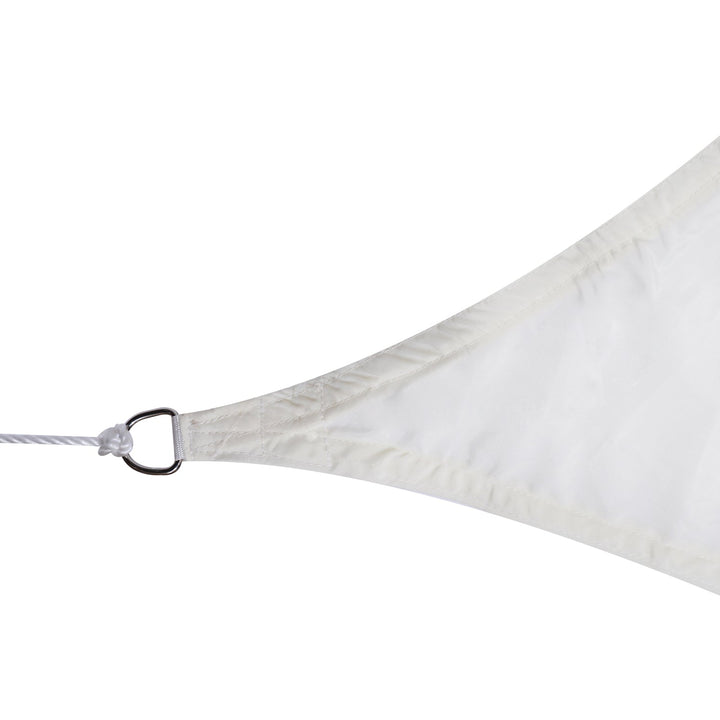 Toldo vela retangular 4x6m para varanda campismo Jardim Bege