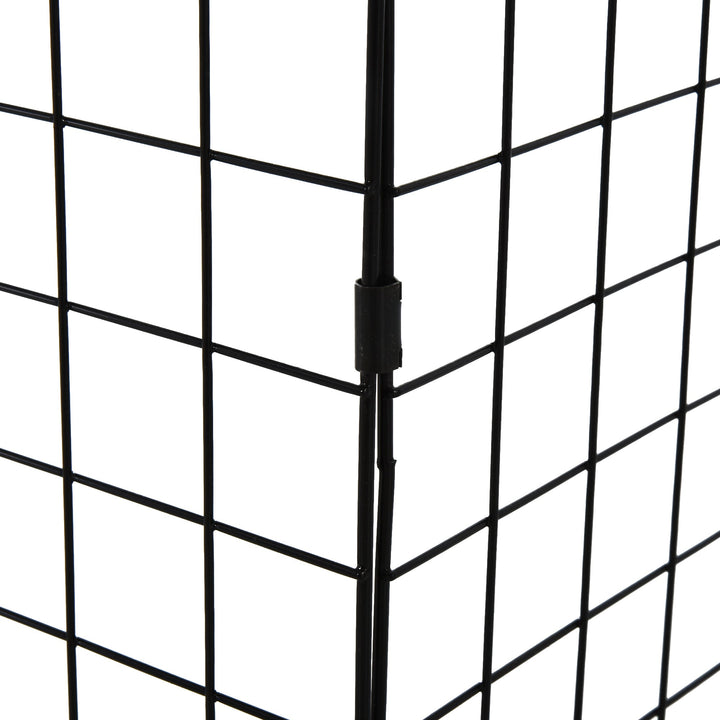 Protetor de Lareira com Comprimento Ajustável Barreira de Segurança para Lareira com Grade de Metal 81,5-160x44x68cm Preto