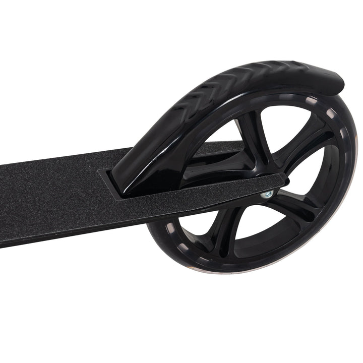 Trotinete dobrável para crianças acima de 5 anos de altura ajustável com freio 88x37x75-100 cm Preto