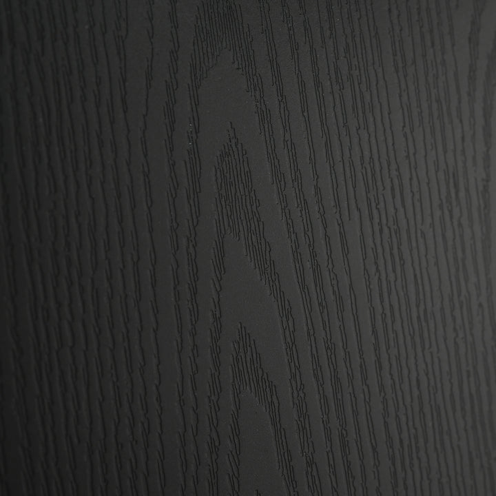 Conjunto Móveis de Jardim Vime Conjunto de 4 Peças de Móveis de Exterior com Sofá de 2 Lugares Poltrona Individual e Mesa de Centro para Varanda Pátio Preto