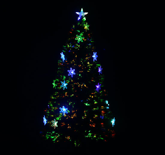 Árvore de Natal Verde F 60 x 150 cm + Luzes LED Árvore Artificial