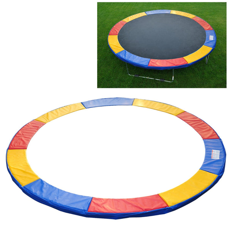 Tampa de proteção de borda Cama elástica Trampolins multicoloridos de 305 cm