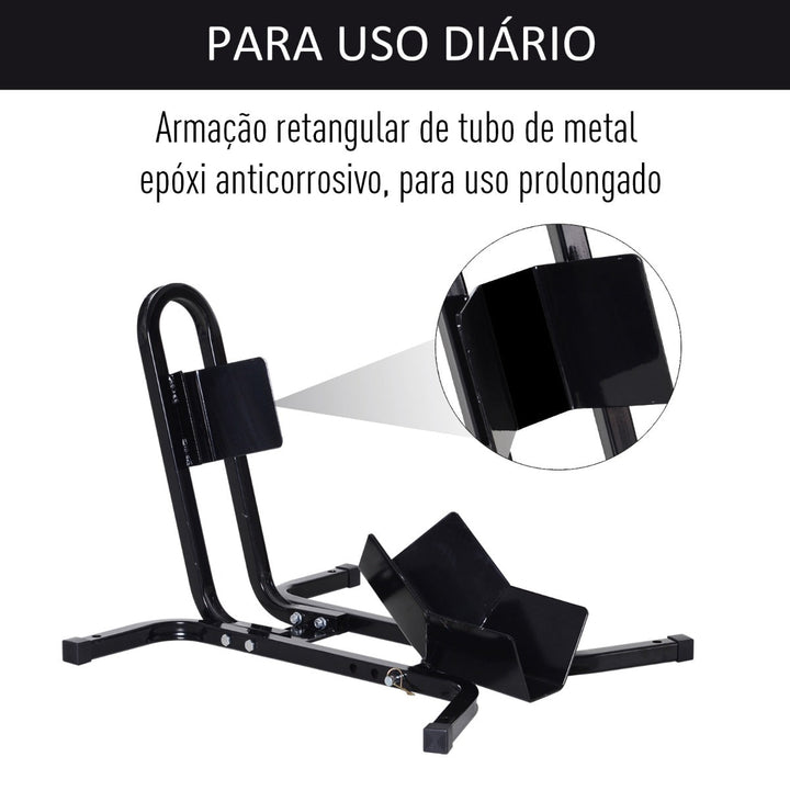 Suporte ajustável da roda da motocicleta do metal do estacionamento da motocicleta para as rodas Ø43/48/53 cm