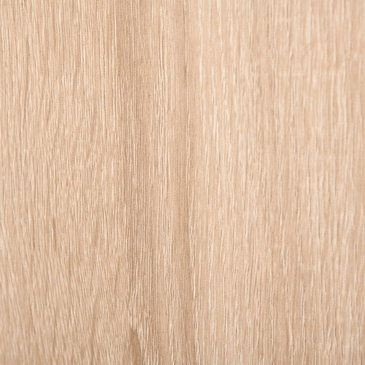 Aparador Móvel Auxiliar de Armazenamento com 2 Armários de Porta Gaveta Pés de Madeira para Sala de Estar Cozinha Dormitório 90x30x72cm Natural e Branco