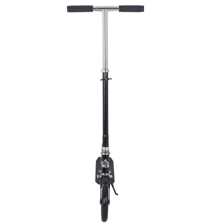 Trotinete dobrável para crianças acima de 5 anos de altura ajustável com freio 88x37x75-100 cm Preto