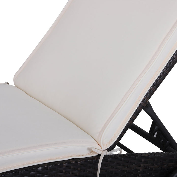 Almofada para Espreguiçadeira Colchão Suave para Espreguiçadeira Almofada Dobrável 198x53x5 cm