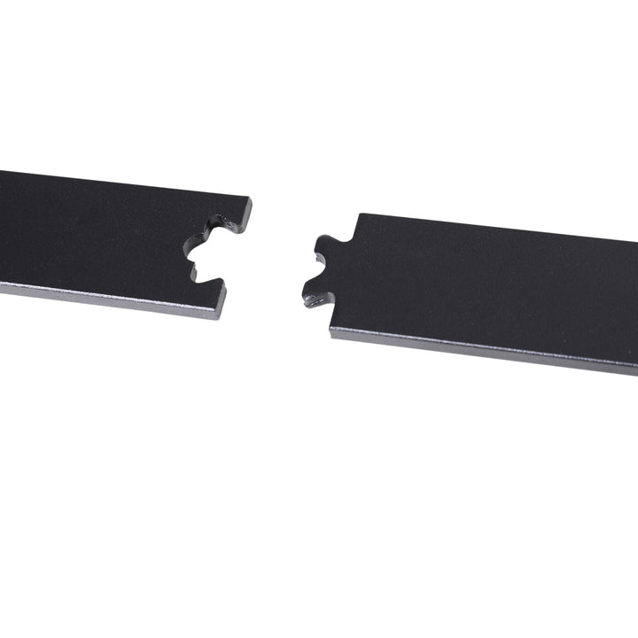 Kit de acessórios para porta de celeiro deslizante Porta de montagem Conjunto de peças de metal Trilhos de rolo de aço carbono