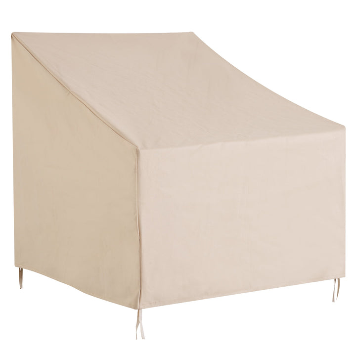 Capa de Proteção para Cadeiras Cobertura de Móveis Cadeira Impermeável Exterior, Jardim Proteção contra Chuva e Sol 68x87x77 cm 600D Oxford Tecido